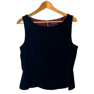 🎄Vintage Ann Taylor Velvet Top